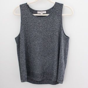 3/$20 LOFT Women’s Tank Top Grey M